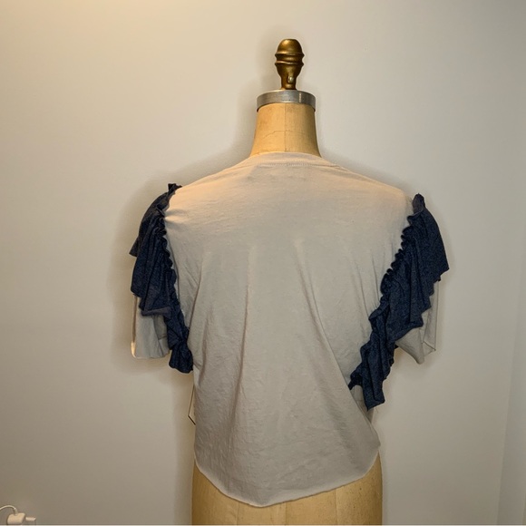 Exclusive Graphic Tee one-of-a-kind, eco-friendly, designer top - Picture 3 of 5